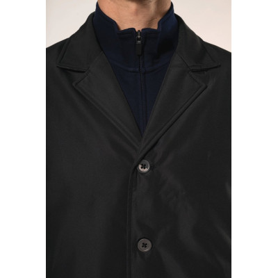 Men's structured trenchcoat